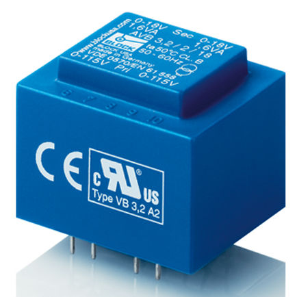 Transformador de potencia - AVB series  - Block Transformatoren-Elektronik - encapsulado / monofásico / para circuito impreso