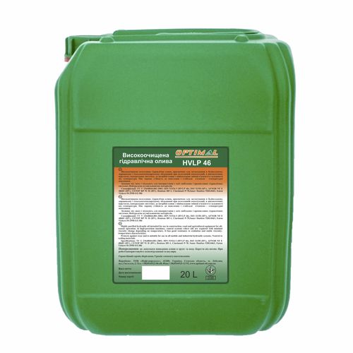 Aceite hidráulico - HVLP -46 - Optimal Oil - para la industria / para obra de construcción / para aplicaciones agrícolas