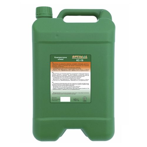 Aceite de lubricación - KS-19 - Optimal Oil - para compresor / industrial / para la industria de transporte