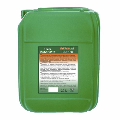 Aceite para engranaje - СLP-100 - Optimal Oil - de lubricación / de corte / para el trabajo de la madera