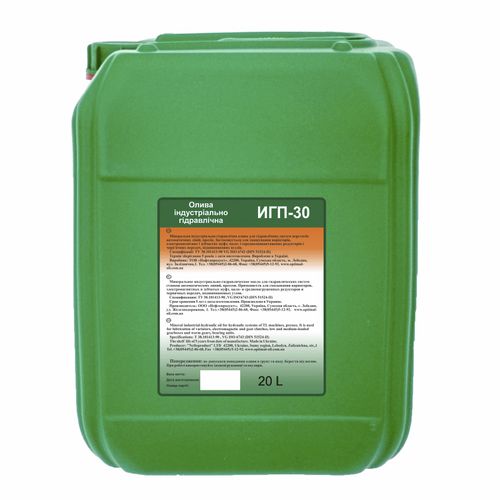 Aceite de lubricación - IGP-30 - Optimal Oil - hidráulico / mineral / para engranaje
