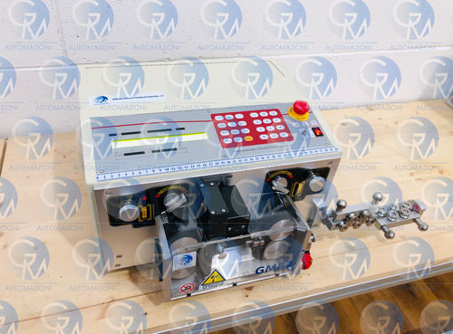Cortadora y peladora automática - GM82 - GM AUTOMAZIONI - para cables eléctricos / de hoja / eléctrica