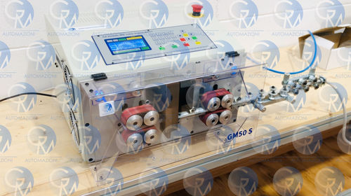 Cortadora y peladora para cables eléctricos - GM50 S - GM AUTOMAZIONI - de hoja / eléctrica / automática