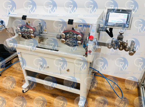 Cortadora y peladora de cables - TS70 - GM AUTOMAZIONI - neumática / con pantalla táctil