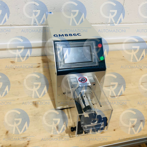 Peladora para cables coaxiales - GM886C - GM AUTOMAZIONI - programable / con pantalla táctil / neumática