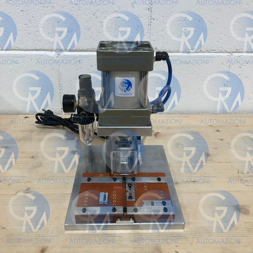 Engastadora para guardacabo - GM64 S - GM AUTOMAZIONI - para cable flexible plano / automática / neumática