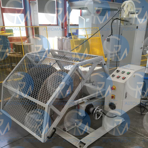 Desbobinador de bobinas - UNROAL 600S - GM AUTOMAZIONI - de cables / madeja / motorizado