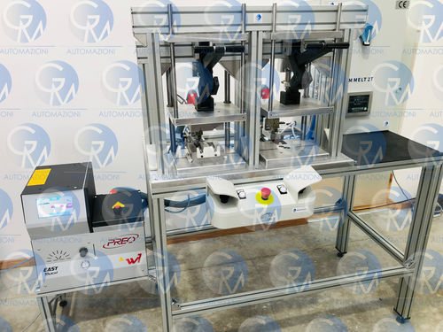 Prensa para moldeado - MELT 2T - GM AUTOMAZIONI - manual / neumática / para material plástico