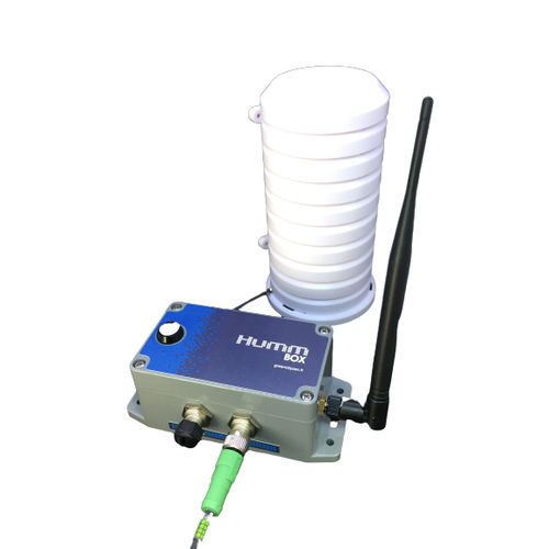 Sensor de temperatura y de humedad de pared - HummBox Air Outdoor - Greencityzen - integrable / atornillable / LoRa