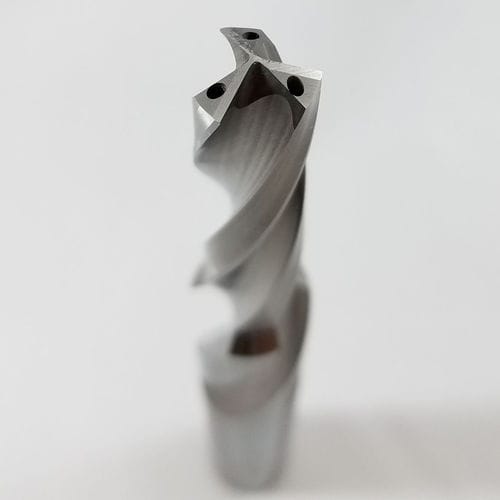Broca de 3 dientes - Cougar Cutting Tools, Inc. - monobloque / para aluminio / de carburo