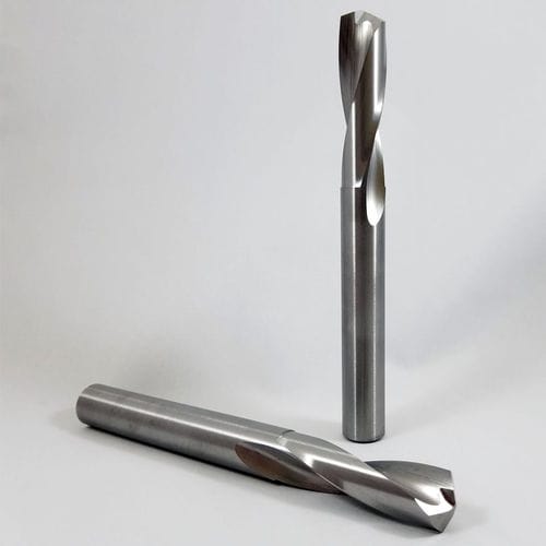 Broca helicoidal - Cougar Cutting Tools, Inc. - monobloque / para acero templado / para aluminio