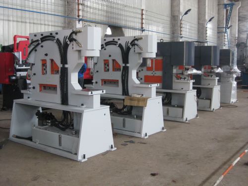Cizalla punzonadora semiautomática - Q35Y-16 - Hubei Tri-Ring Metal-Forming Equipment Co., Ltd. - hidráulica / para cantoneras / de barras