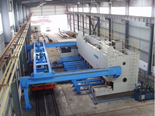Línea de corte para metal - Hubei Tri-Ring Metal-Forming Equipment Co., Ltd. - CNC / apilador / de curvado