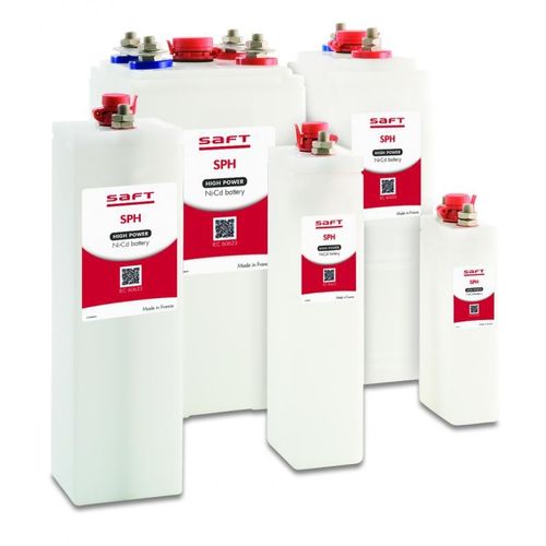 Batería de NiCd - SPH series  - SAFT - bloque / para altas temperaturas / industrial