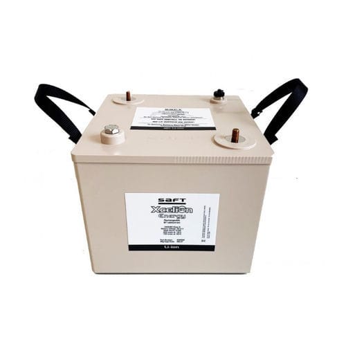 Pila recargable de fosfato de hierro-litio - Xcelion® 56V-E - SAFT - bloque / sin mantenimiento / de alta eficacia