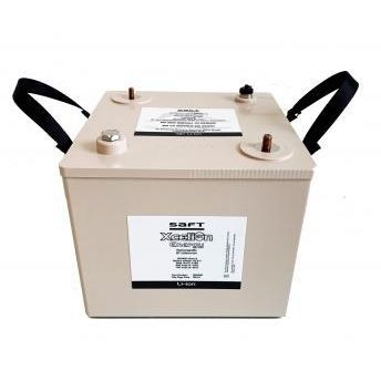 Pila recargable de fosfato de hierro-litio - Xcelion® 56V-P - SAFT - bloque / sin mantenimiento / alta potencia
