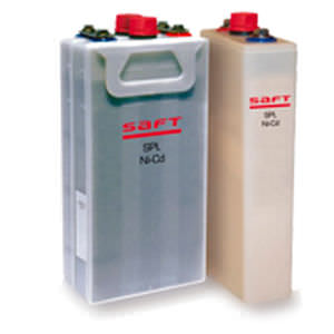 Batería de NiCd - SPL+ series  - SAFT - bloque / 24 V / para alimentación de emergencia