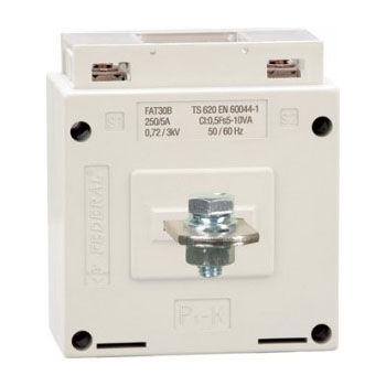Transformador de medida - FAT series - Federal Elektrik - de corriente / encapsulado / con barra pasante