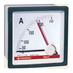 Amperímetro analógico - FMA series - Federal Elektrik - para montaje en panel / con maxímetros