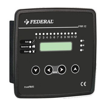 Relé de control de factor de potencia - FRR series - Federal Elektrik - para montaje en panel / digital / programable
