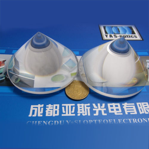 Lente axicon - Sichuan Yasi Optics Co. Ltd - de vidrio / de sílice fundida / para láser