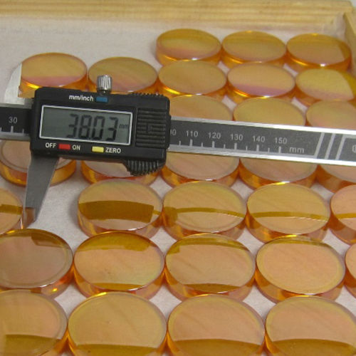 Lente de seleniuro de zinc - Sichuan Yasi Optics Co. Ltd - para láseres de CO2 / de alta potencia / de enfoque