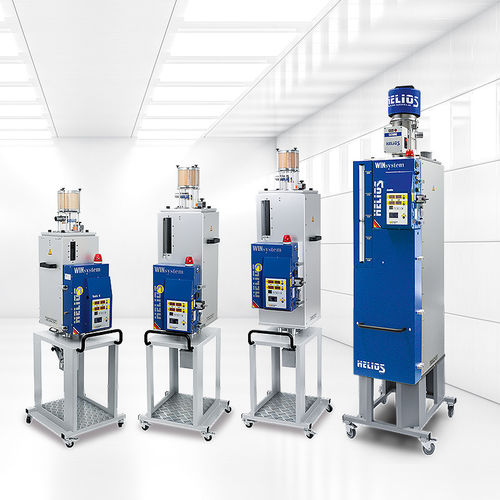 Secador de aire seco - JETBOXX®stand-alone - HELIOS Gerätebau für Kunststofftechnik GmbH - continuo / para granulado de plástico / de limpieza