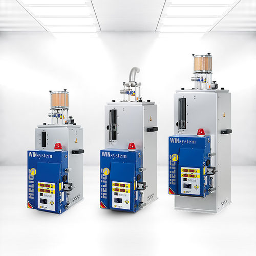 Secador de aire seco - JETBOXX®top-mounted - HELIOS Gerätebau für Kunststofftechnik GmbH - continuo / para granulado de plástico / para deshumidificación