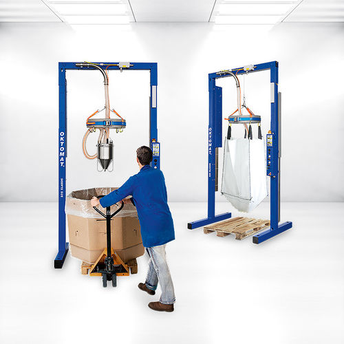 Descargador automático - Oktomat® SOS Classic - HELIOS Gerätebau für Kunststofftechnik GmbH - big bag / de bolsas a granel / industrial
