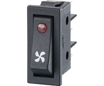 Interruptor basculante - B1 Series - Everel Group S.p.A. - unipolar / ignifugado / electromecánico