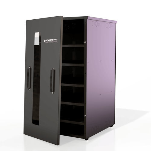 Armario eléctrico de suelo - BT-5M-CB  - POWERSYNC Energy Solutions - industrial / de exterior / de interior
