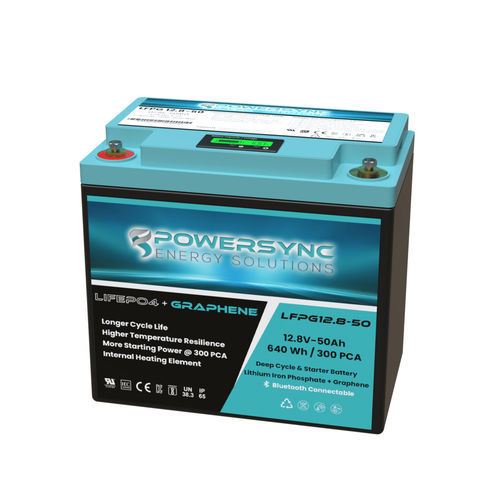 Batería LiFePO4 - LFPG12.8-50 - POWERSYNC Energy Solutions - prismática / 12 V / IEC