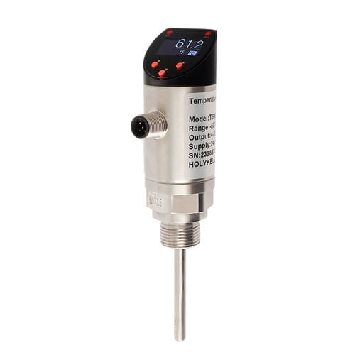 Conmutador térmico electrónico - TS401 - Holykell - reglable / conector M12 / roscado