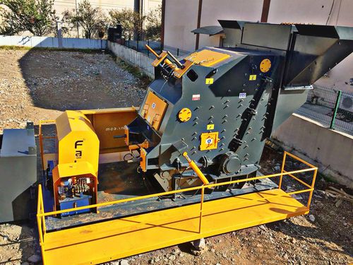 Machacadora de impacto - PDK-180 - Fabo Crushing Screening & Concrete Plants - estacionaria / primaria / alta capacidad