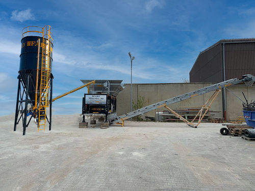 Planta de hormigón móvil - MINIMIX-30 - Fabo Crushing Screening & Concrete Plants - compacta