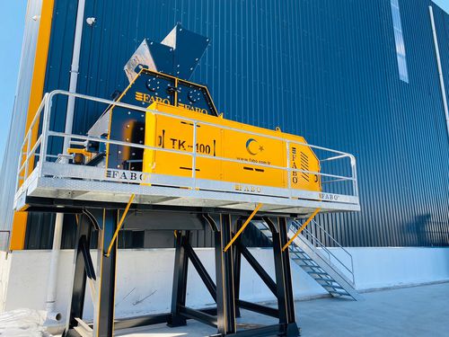 Machacadora de impacto - TK-100 - Fabo Crushing Screening & Concrete Plants - móvil / para el sector servicios