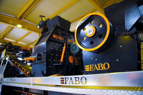 Machacadora de impacto - TK-65 - Fabo Crushing Screening & Concrete Plants - estacionaria / para la producción de arena / para el sector servicios
