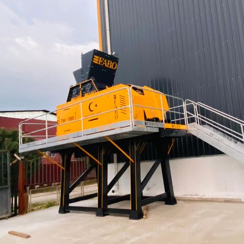 Machacadora de impacto - TK-100 - Fabo Crushing Screening & Concrete Plants - estacionaria / para el sector servicios