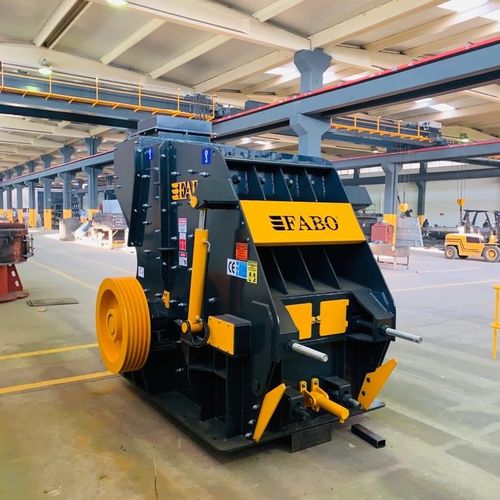 Machacadora de impacto - DMK-01 SERIES - Fabo Crushing Screening & Concrete Plants - estacionaria / secundaria