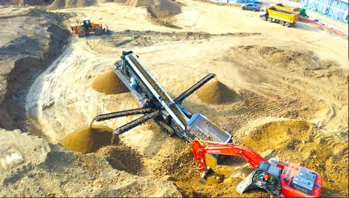 Unidad de machacado y cribado móvil - FTS 15-60 - Fabo Crushing Screening & Concrete Plants - con orugas