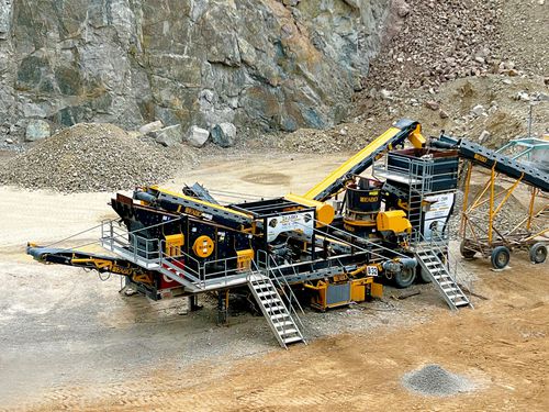 Unidad de machacado y cribado de cono - MCC series - Fabo Crushing Screening & Concrete Plants - móvil / para piedras