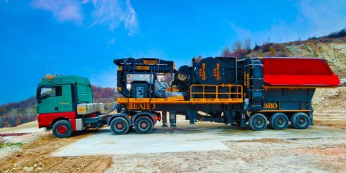 Unidad de machacado y cribado de mandíbula - MJK-110 series - Fabo Crushing Screening & Concrete Plants - móvil / alta capacidad / para piedras