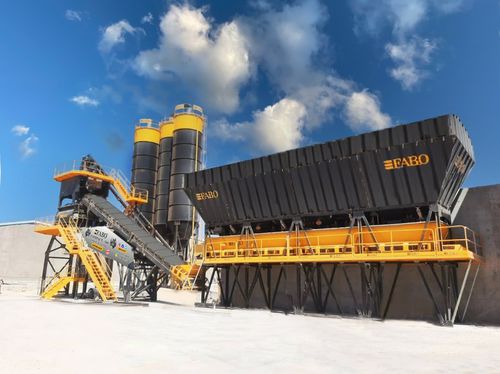 Planta de hormigón estacionaria - COMPACT-160 Stock - Fabo Crushing Screening & Concrete Plants - compacta