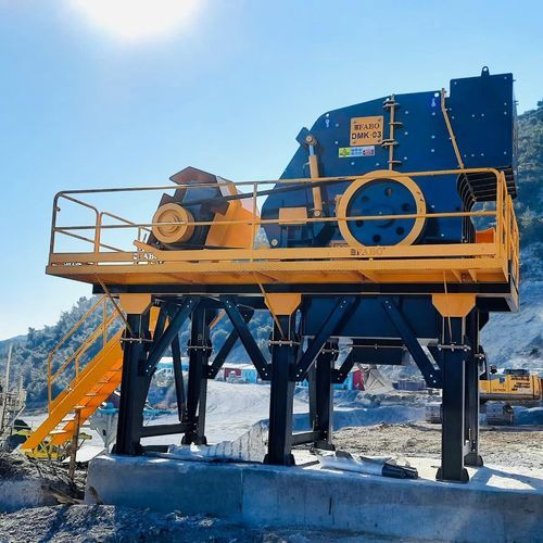 Machacadora de impacto - DMK-03 series - Fabo Crushing Screening & Concrete Plants - estacionaria / secundaria