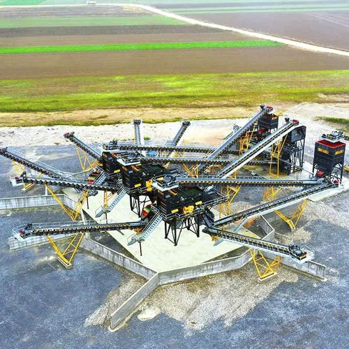 Unidad de machacado y cribado de impacto - Fabo Crushing Screening & Concrete Plants - estacionaria / primaria