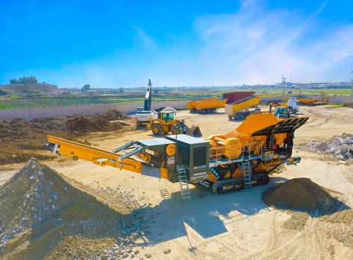 Unidad de machacado y cribado de mandíbula - FTJ-1175 - Fabo Crushing Screening & Concrete Plants - móvil / con orugas