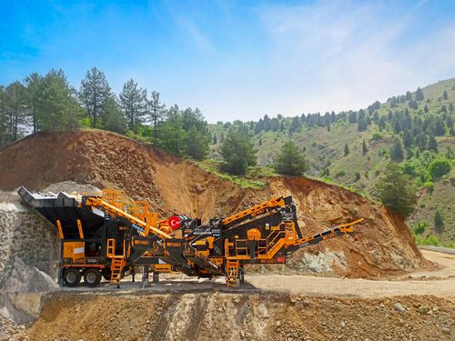 Unidad de machacado y cribado de impacto - PRO 90 - Fabo Crushing Screening & Concrete Plants - móvil