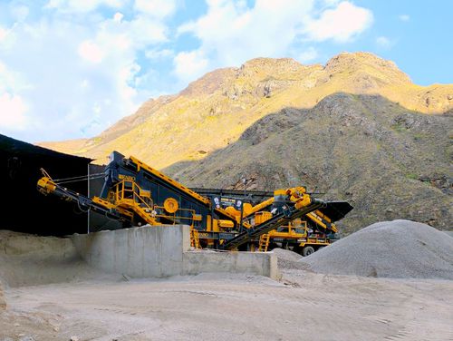 Unidad de machacado y cribado de impacto con eje vertical - MVSI 700 - Fabo Crushing Screening & Concrete Plants - móvil / para la producción de arena / alta capacidad