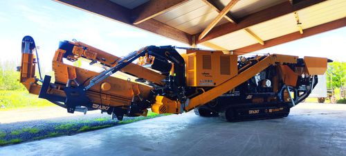 Unidad de machacado y cribado de impacto - FTI-110s - Fabo Crushing Screening & Concrete Plants - móvil / alta capacidad / con orugas