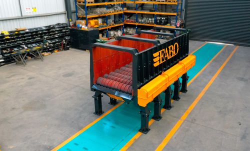 Alimentador de tornillo sin fin - WOBBLER - Fabo Crushing Screening & Concrete Plants - para productos a granel / de sólidos / para rompedor